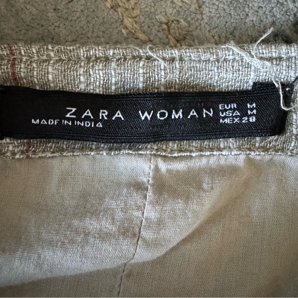 SOLD Zara Woman Embroidered Tassel Boho Maxi Dress – Size M - Picture 15 of 16